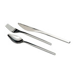 Riva Silver Cutlery Set Gift Box // 48 Pieces