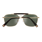 Dsquared2 Aviator // Gold + Tortoise Accent