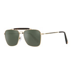 Dsquared2 Aviator // Gold + Tortoise Accent