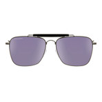 Dsquared2 Aviator // Gray + Black Accent