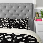 Black Circles // Pillow Case // Set of 2