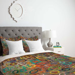 Circle Square // Duvet Cover (Twin)