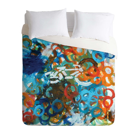Bicycle Crossing // Duvet Cover (Twin)