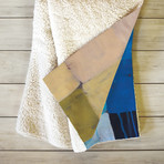 Urban Quilt // Fleece Throw Blanket (Medium)