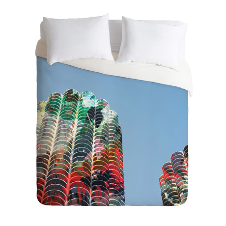 Chicago Towers // Duvet Cover (Twin)