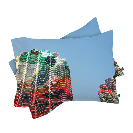Chicago Towers // Pillow Case // Set of 2
