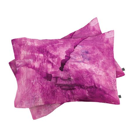 Purple // Pillow Case // Set of 2