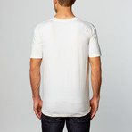 MNKR // Records T-Shirt // Dirty White (XL)