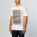 MNKR // Records T-Shirt // Dirty White (XL)