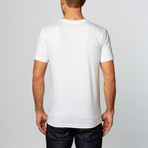 MNKR // Life Story Pocket T-Shirt // White (S)