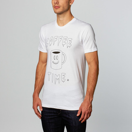 MNKR // Coffee Time T-Shirt // White (S)