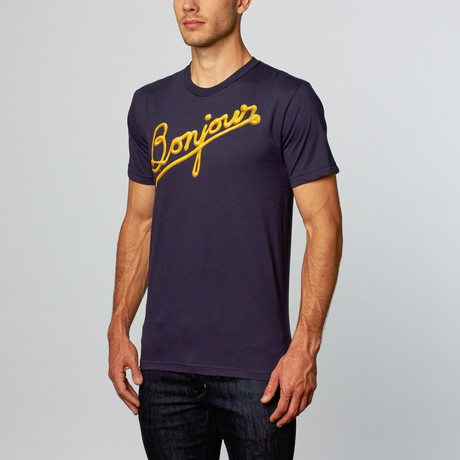 MNKR // Bonjour T-Shirt // Navy (S)