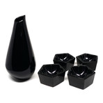 Yozakura Sake Set // Black