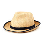Tanielu Fedora // Natural + Navy (L)