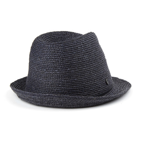 Balthizar Fedora // Navy (M)
