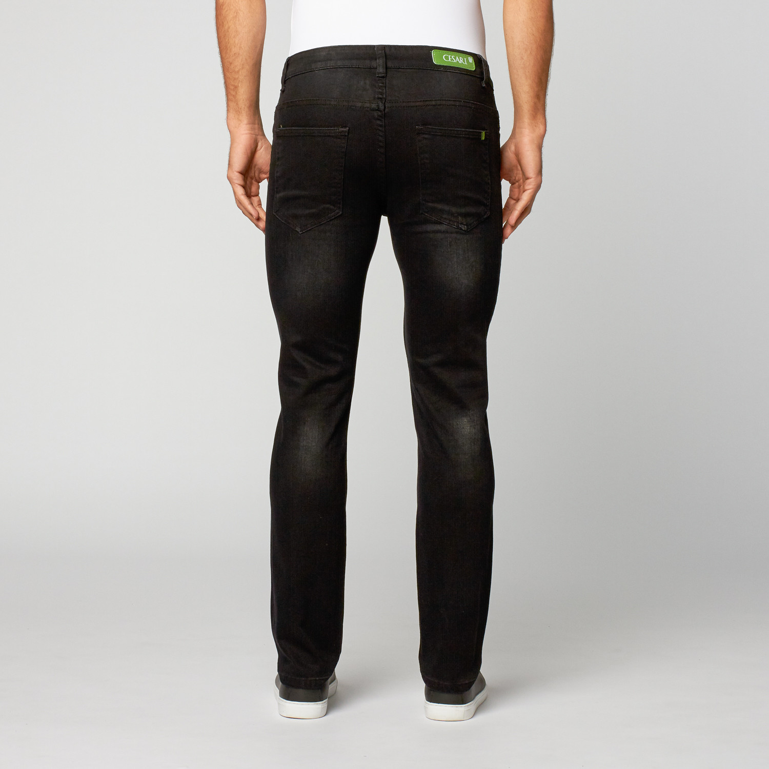 Jeans // Black Denim (34WX32L) - Platini - Touch of Modern