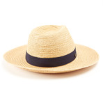 Helen Kaminski // Narkis Fedora // Natural + Navy (L)