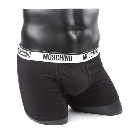 Moschino // Boxer // Black (Pack of 3 // XS)