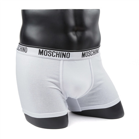 Moschino // Boxer // White (Single // S)