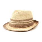 Akin Fedora // Natural + Malt (XL)
