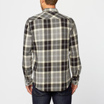 Civil Society // Kingston Pocket Flannel Shirt // Black (XL)