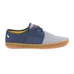 Spam 2 Canvas Sneaker // Navy Stripe (Euro: 43)