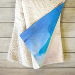 Climbing the Andes // Fleece Throw Blanket (Medium)