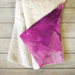 Purple // Fleece Throw Blanket (Medium)