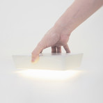 Brick Lamp // Concrete (Light Grey)