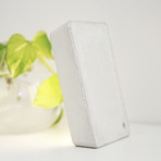 Brick Lamp // Concrete (Light Grey)