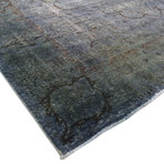 Vintage Overdye Wool Rug // Grey (11'9"L x 9'3"W)