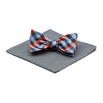 Colorful Bow Tie + Kingsport Square // Assorted Plaid + Stripe