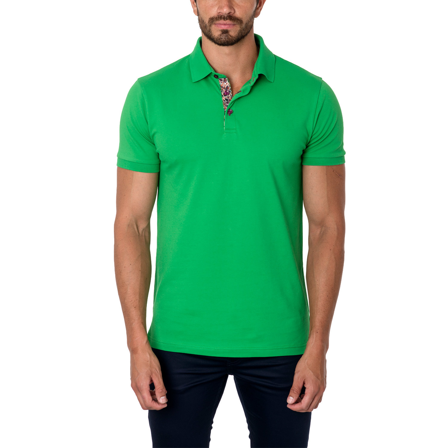Classic Short Sleeve Polo // Green (S) - Jared Lang - Touch of Modern