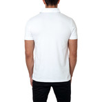 Jared Lang // Classic Short-Sleeve Polo // White (3XL)