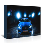 Blue Car 2 (20"W x 16"H x 1.5"D)