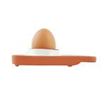 Terracotta Egg Cup // White Glazed Interior