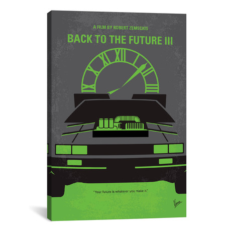 Back To The Future III (18"W x 26"H x 0.75"D)