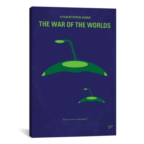 War Of The Worlds (18"W x 26"H x 0.75"D)