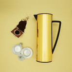 Glass Vacuum Bottle // Gold