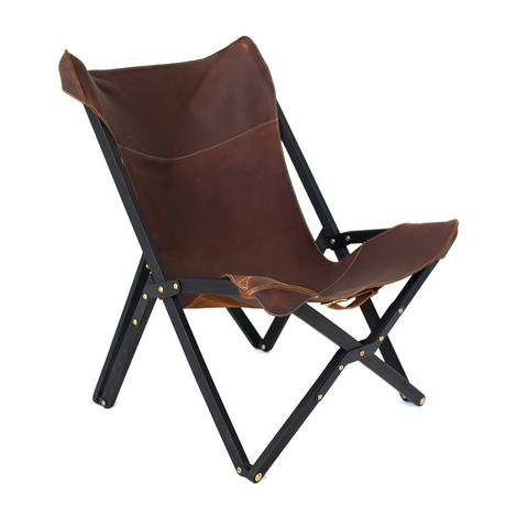 The Humphrey Chair // Black + Tan