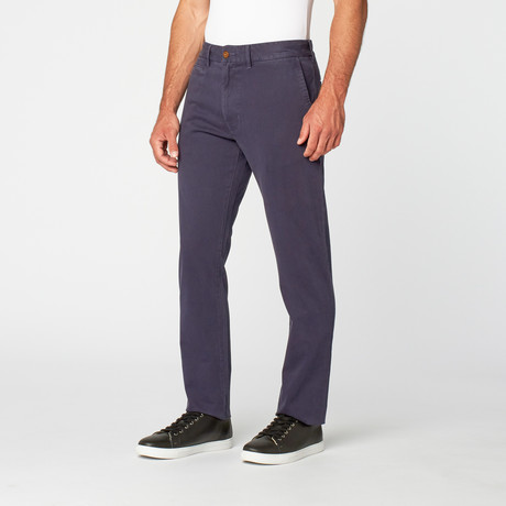 Beach Washed Twill Arrival Chino // Officer Blue (30WX34L)