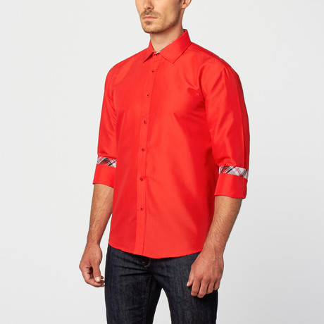 Garret Dress Shirt // Red (S)