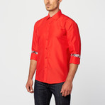 Garret Dress Shirt // Red (XL)