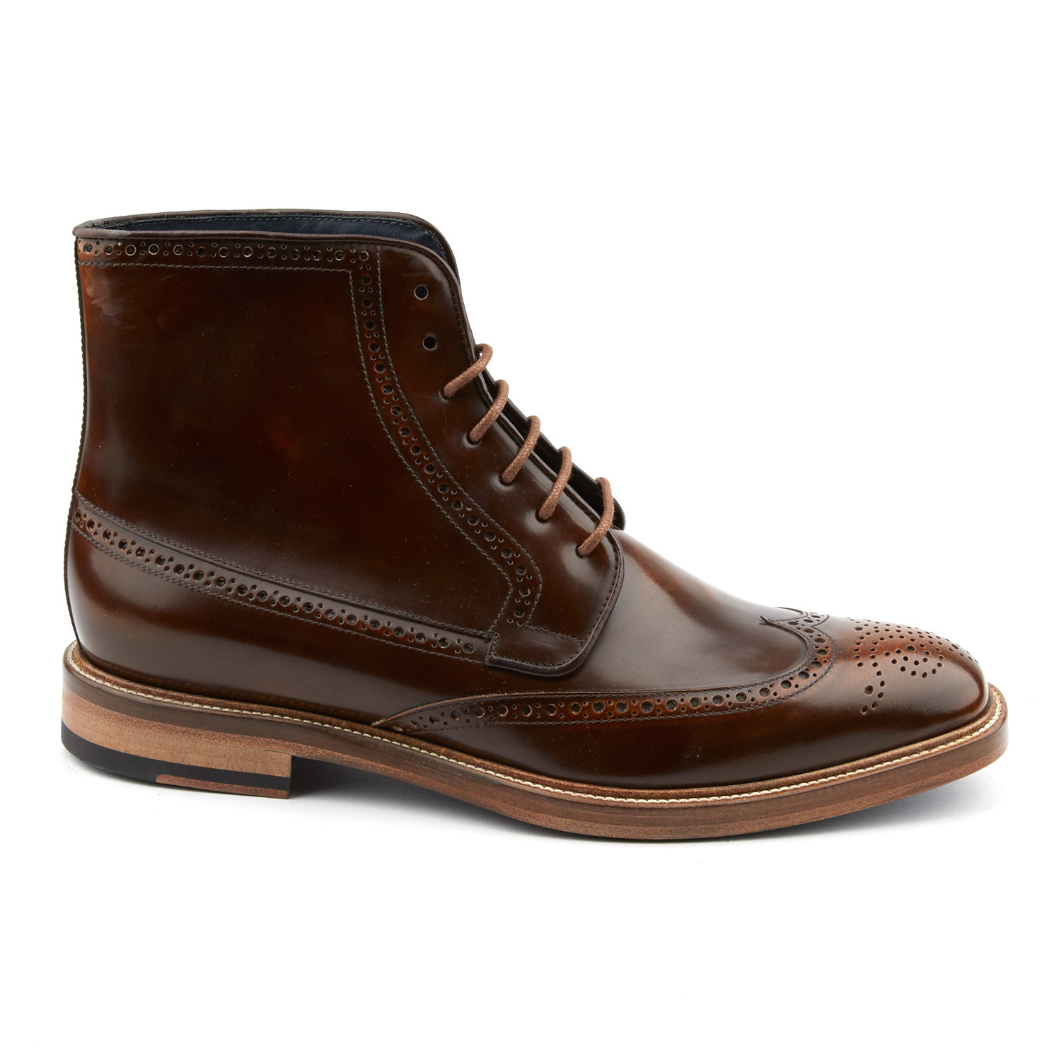 Bossman Wingtip Boot // Tobacco (US: 7) - BOGA Shoes - Touch of Modern