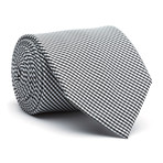 Jacob Skinny Tie // Black Neat