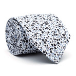 Field Skinny Tie // Black Flower