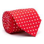 Buddy Skinny Tie // Red Dot