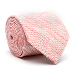 Casual Skinny Tie // Red Texture