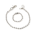 Ball Bracelet + Wallet Chain Set