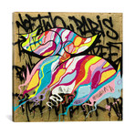 ThrowUp NoeParis (18"W x 18"H x 0.75"D)